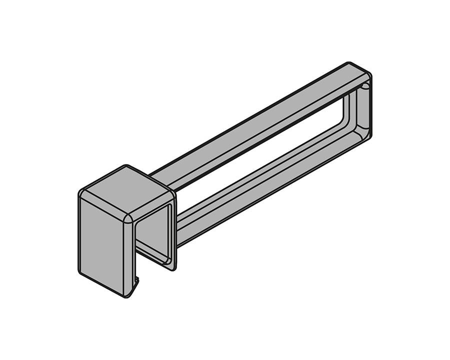 Blum AMBIA-LINE Lateral Divider for Cross Gallery for LEGRABOX Silk White ZC7U10F0