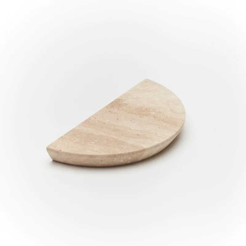 Arc Travertine Handle
