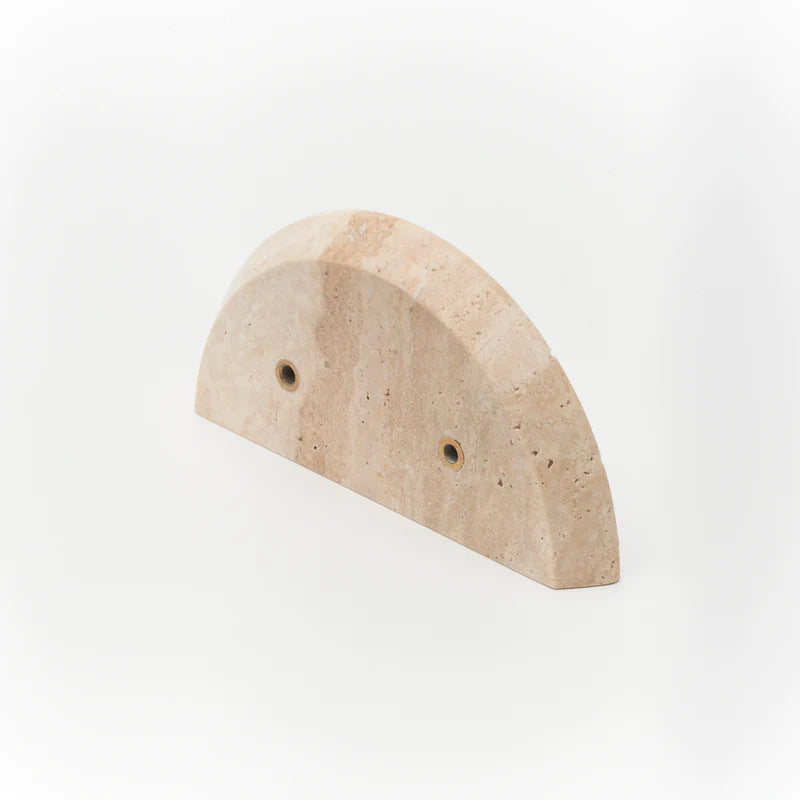 Arc Travertine Handle