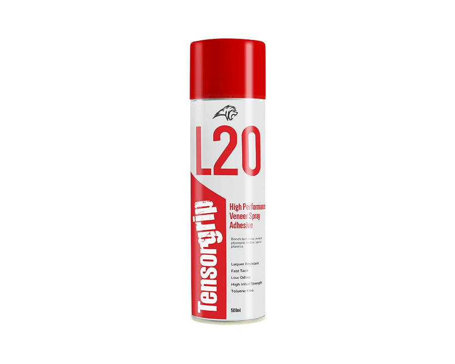 TensorGrip® L20 High Performance Veneer Adhesive. 500ml Aerosol.