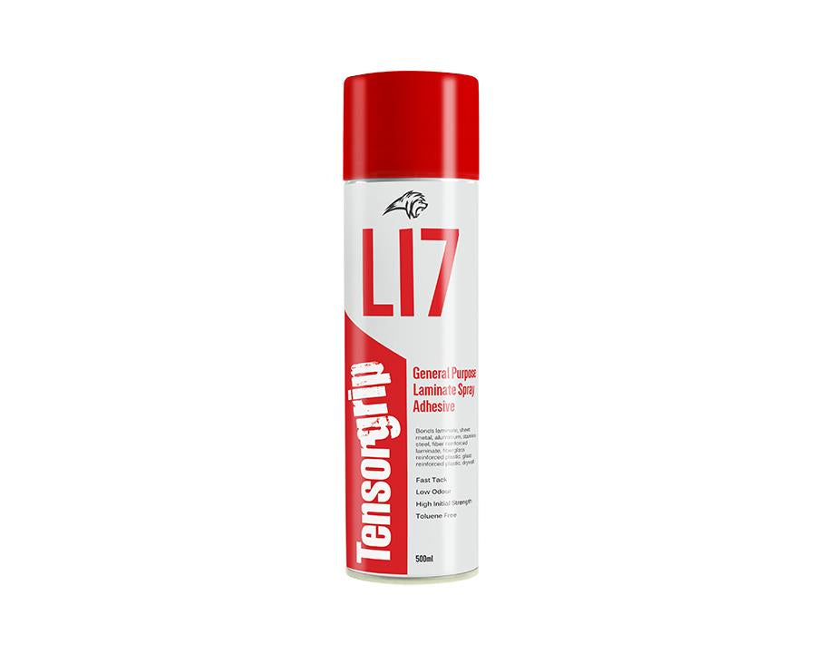 TensorGrip® L17 | Premium Contact Spray Adhesive Aerosol | Size: 482Gm