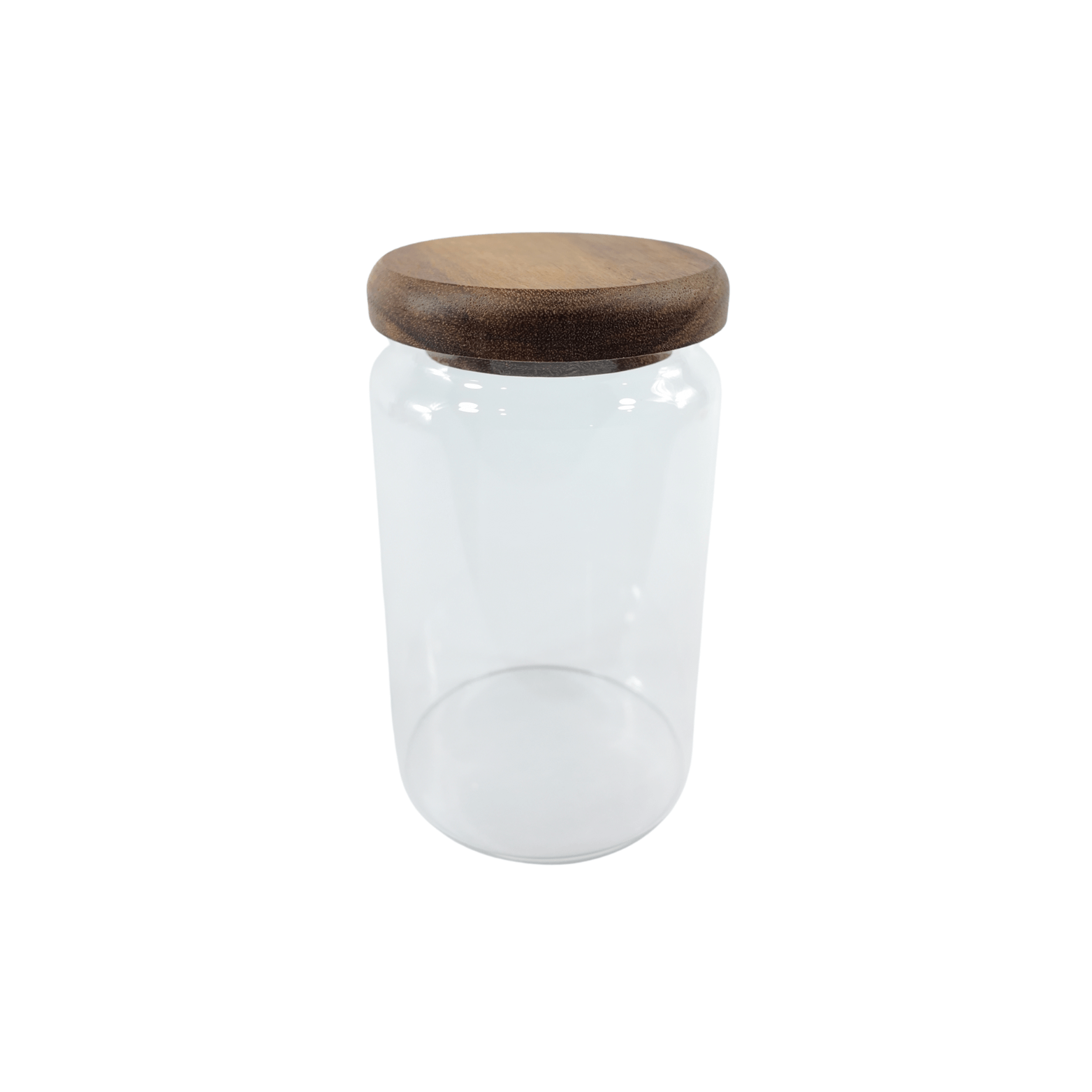 900ml Acacia Glass Jar – Airtight Kitchen Storage-1