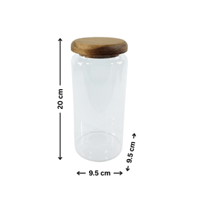 Acacia Glass Jar Deluxe Pantry – 21 Pack
