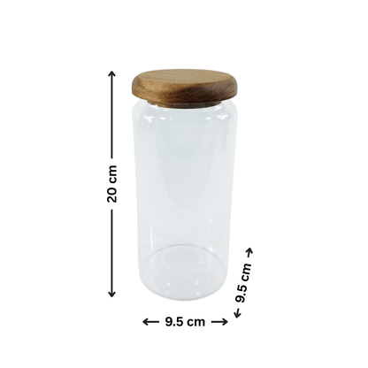 Acacia Glass Jar Deluxe Pantry – 21 Pack-4