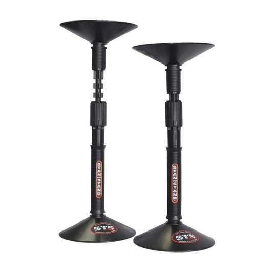 Adjustable support pole stand 400–600 mm for cabinets with heavy-duty height adjustment – Stan the Stand model 7106054