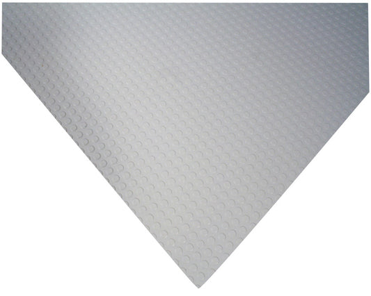 Durable white drawer liner roll for cabinets and drawers, helping reduce scratches and keep items in place.