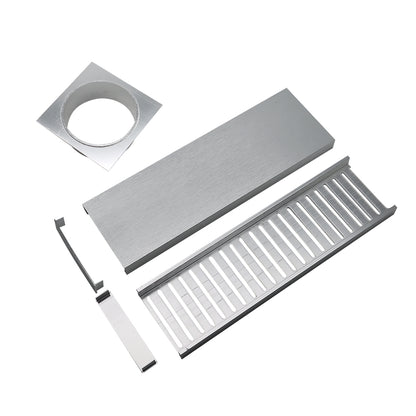 Aluminium Grate Drainer | Brushed Silver