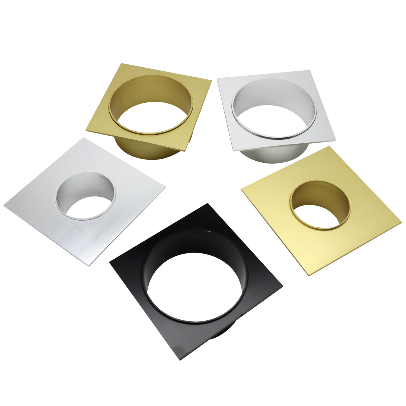 Aluminium Tile Insert Waste Outlet Grate