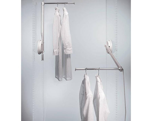 Ambos 12kg single hydraulic lift – left-hand mount for wardrobe or cabinet doors, providing smooth, reliable lifting action