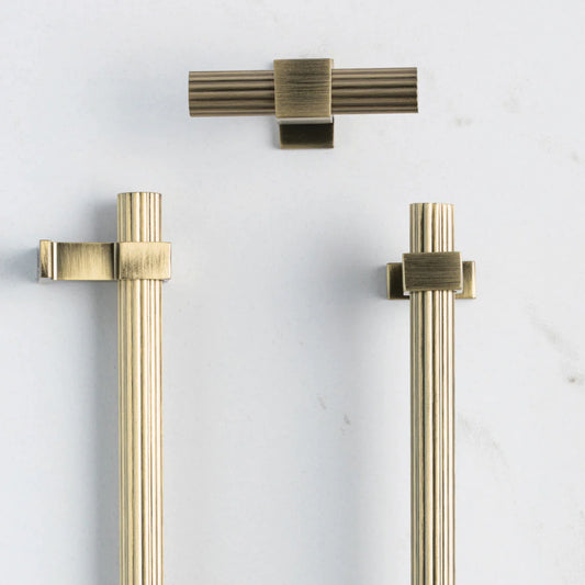 Ambrose by Momo round cabinet knob with smooth modern design for minimalist kitchen cabinetry and furniture hardware applications