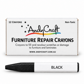 Andy Craft Furniture Repair Crayons | Black