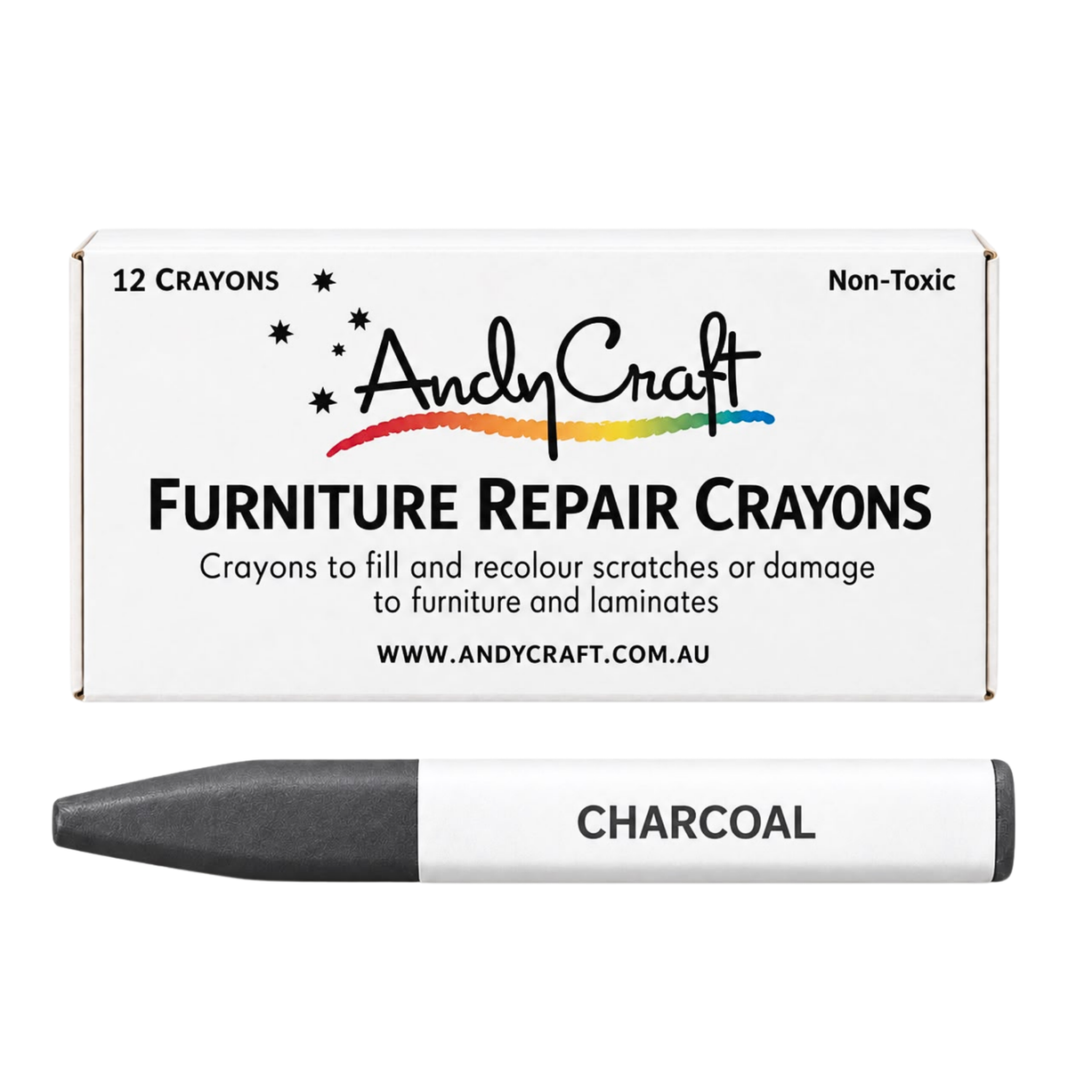AndyCraft Furniture Repair Crayons | Charcoal