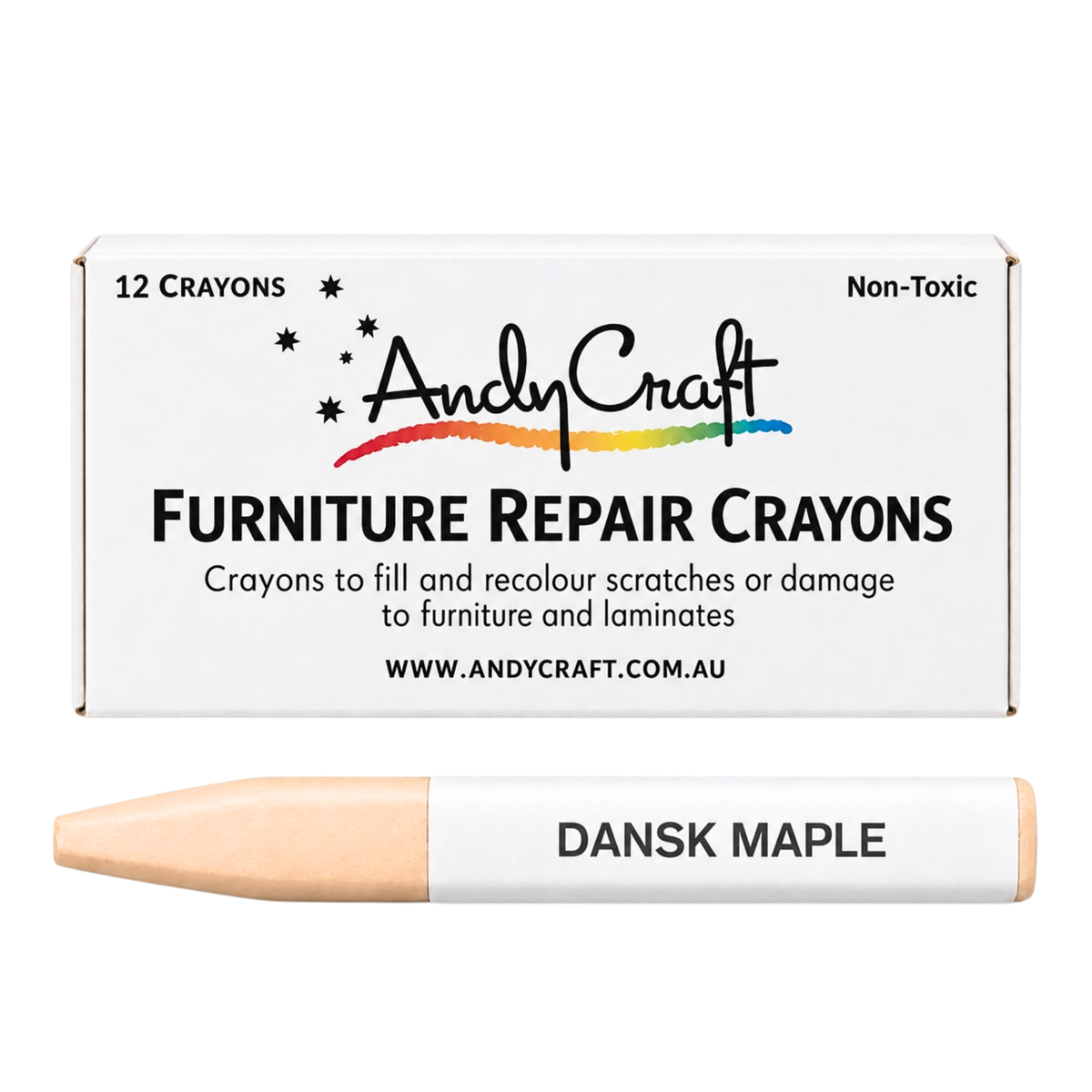AndyCraft Furniture Repair Crayons | Dansk Maple
