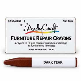 Andy Craft Furniture Repair Crayons | Dark Teak