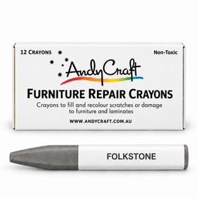AndyCraft Furniture Repair Crayons | Folkstone Grey