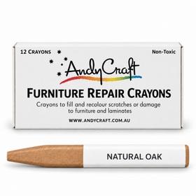 AndyCraft Furniture Repair Crayons | Natural Oak