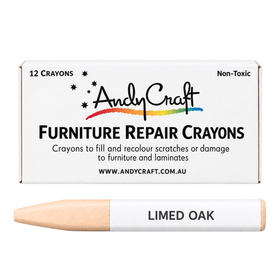 AndyCraft Furniture Repair Crayons | Limed Oak