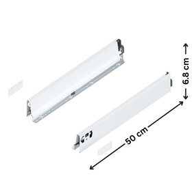 Antaro Runner 500 mm – M Height for Pull-Out Bins