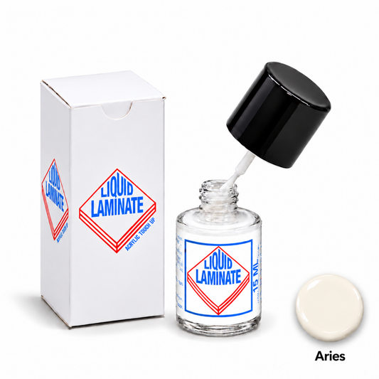 Aries liquid laminate repair 15ml for fixing small chips and imperfections in melamine and laminate surfaces