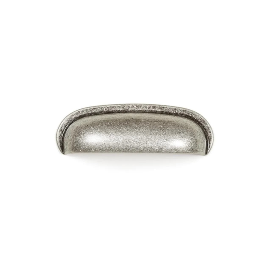 Aura by Momo solid brass cabinet handles in modern finish for kitchen cabinets and furniture hardware applications