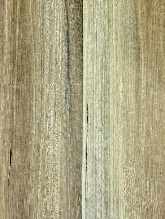 Australian Spotted Gum 9mm hybrid flooring with authentic timber look, waterproof, scratch-resistant floor planks for residential and commercial interiors.