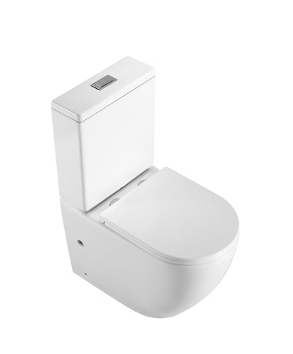 Imperial Two-piece Washdown Toilet | Matte White | Round