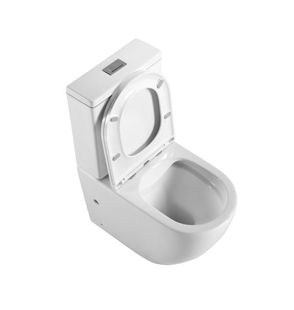 Imperial Two-piece Washdown Toilet | Matte White | Round