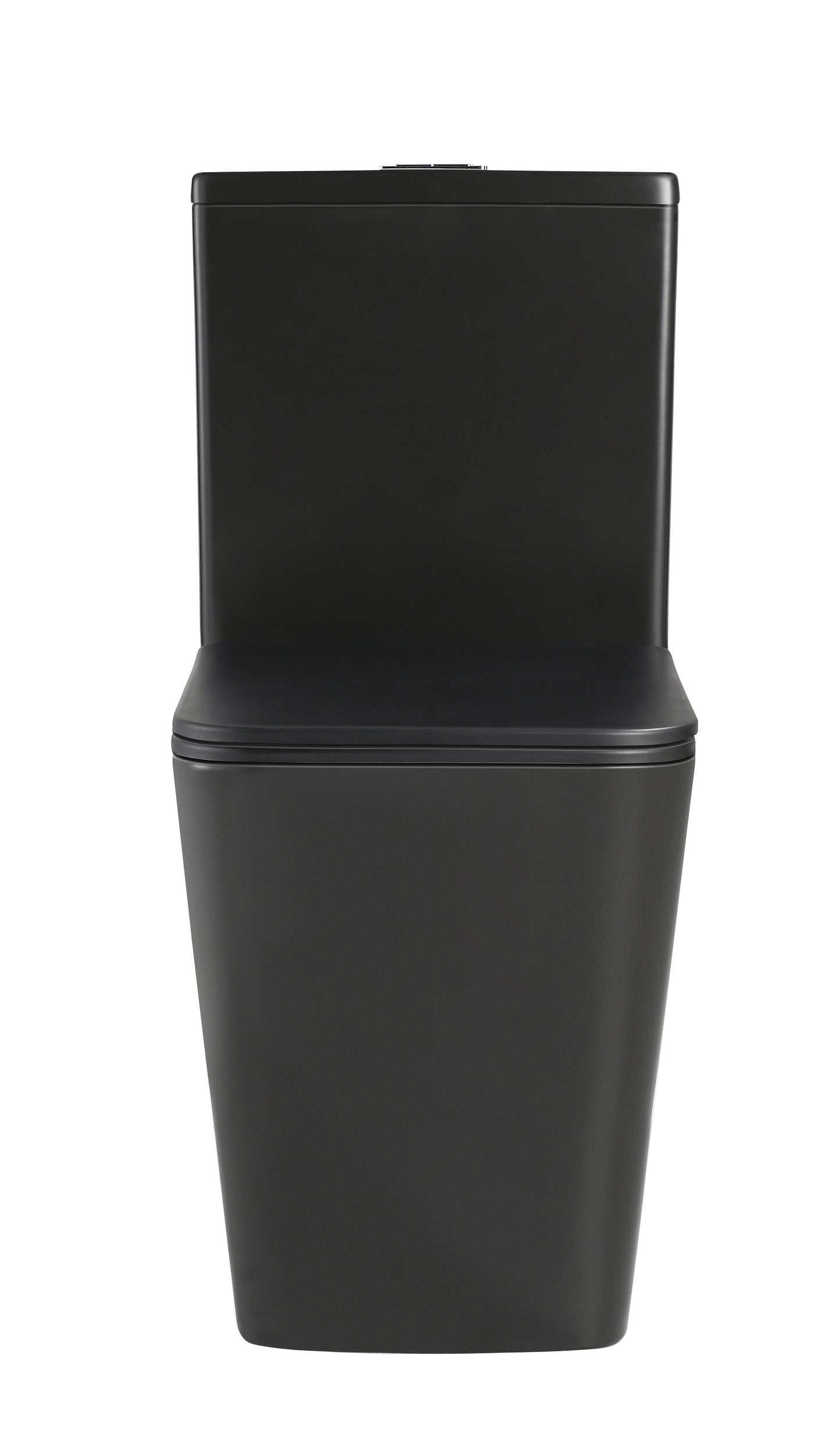 Imperial Two-piece Rimless Toilet | Matte Black | Square