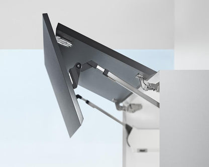 Blum AVENTOS HF Overhead Stay Telescopic Arm. Item Number: 3200 20F3200.01