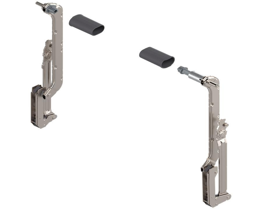 Blum AVENTOS Overhead Stay HL Lever Set. Tool Free Not Compatible with SERVO-DRIVE. Cabinet Height 400-550 Left & Right 20L3800.06