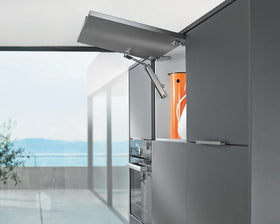 Blum AVENTOS HK-XS Stay Lift, Lift Mechanism, Power Factor = 800 -1600 TIP-ON 20K1501T by W&B