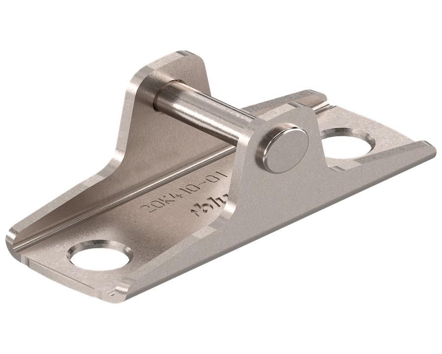 Blum AVENTOS HK-XS Stay Lift, Front Fixing Bracket for Wood Fronts. Screw on 20K4101