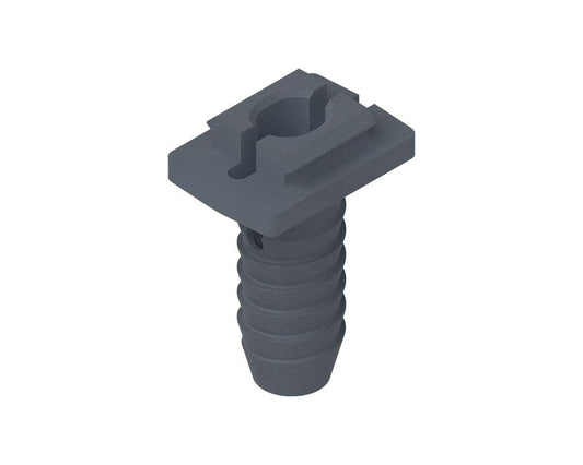 Blum 174E6102.03 nylon hinge bush for E‑Dowel plate, split dowel insert for secure hinge mounting