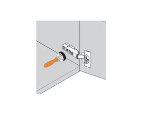 Blum CLIP top BLUMOTION Profile Door Soft Close Hinge 95 Degree. Inset Application. Boss: INSERTA by W&B