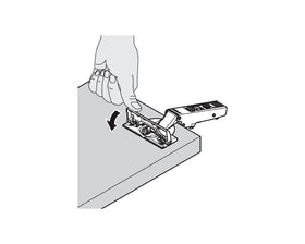 Blum CLIP top BLUMOTION Profile Door Soft Close Hinge 95 Degree. Inset Application. Boss: INSERTA by W&B