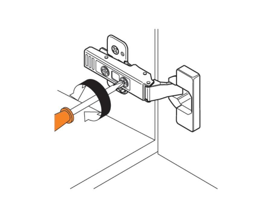 Blum CLIP top Standard Hinge 120 Degrees. Unsprung, INSERTA 70T5590BTL *For Use with AVENTOS*