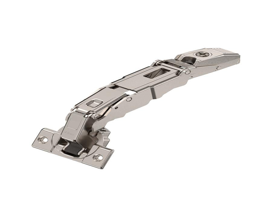Blum CLIP top 155° 0-protrusion hinge. Overlay Application. Boss: Screw-on. Unsprung for TIP-ON. 70T7550TL ** Not compatible with BLUMOTION attachment **