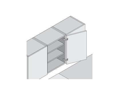 Blum CLIP top Wide Angle Hinge 170 Degree. Full Overlay. Boss: INSERTA 71T6540B