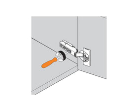 Blum CLIP top BLUMOTION Standard Soft Close Hinge 110 Degree. Half Overlay. Boss: Knock-In by W&B
