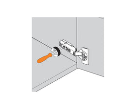 Blum CLIP top BLUMOTION Standard Soft Close Hinge 110 Degree. Half Overlay. Boss: Knock-In by W&B