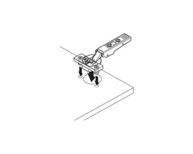 Blum CLIP top BLUMOTION Standard Soft Close Hinge 110 Degree. Inset Application. Boss: Knock-In by W&B