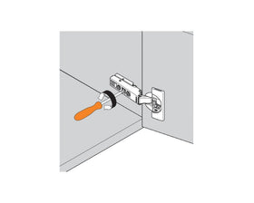 Blum CLIP top BLUMOTION Standard Soft Close Hinge 110 Degree. Inset Application. Boss: Knock-In by W&B