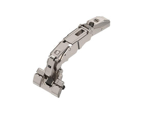 Blum CLIP top BLUMOTION 155° 0-protrusion hinge. Overlay Application. Boss: INSERTA. CLIP top BLUMOTION by W&B