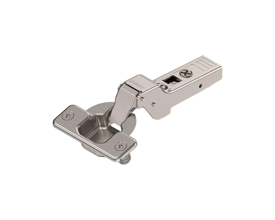 Blum CLIP top Standard Hinge 107 Degree. Half Overlay. Boss: Knock-In 75T1680