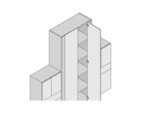 Blum CLIP top BLUMOTION Blind Corner Soft Close Hinge 95 Degree, Inset Application. Boss: EXPANDO 79B958E by W&B