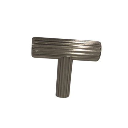 Ribbed T-Knob Handle - 40MM