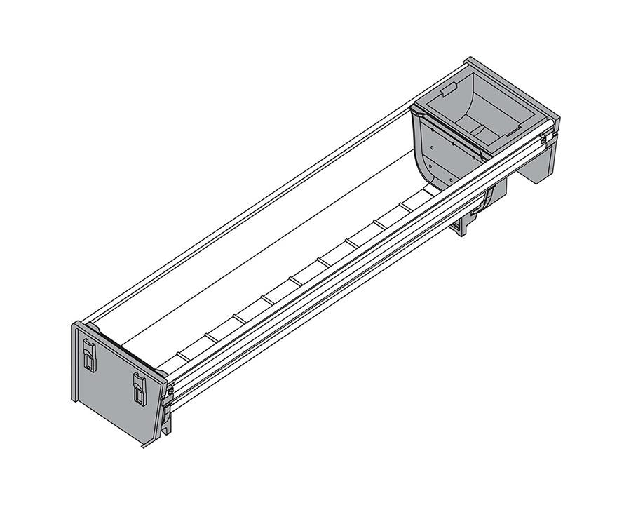 Blum ORGA-LINE Drawer Insert Cutlery Set. Width: 103mm. Nominal Length: 450mm ZSI.450BI1N