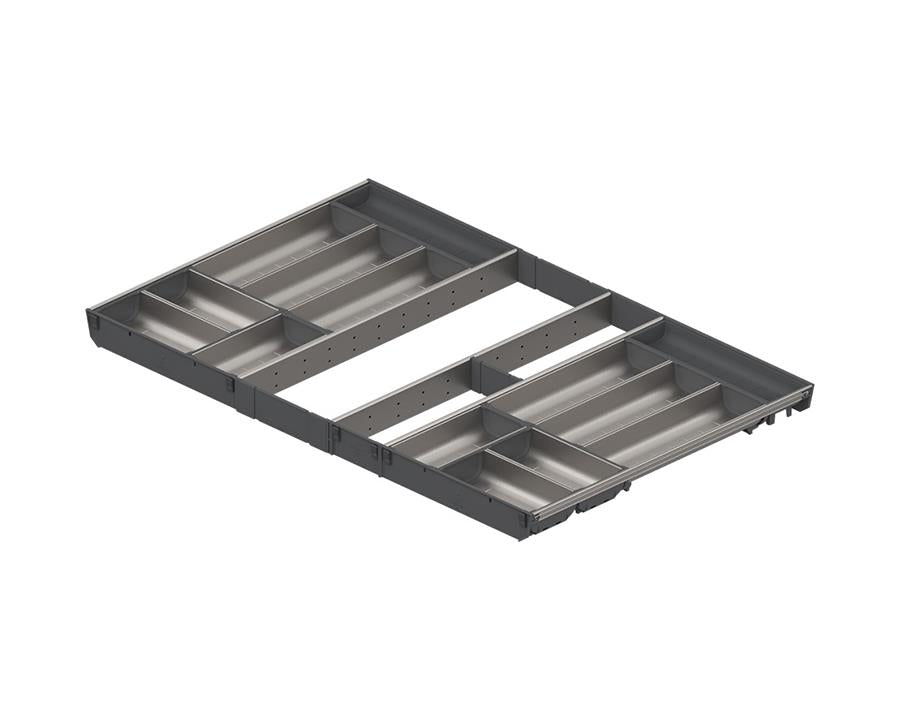 Blum ORGA-LINE Drawer Insert Cutlery Set. Cabinet Width: 900mm. Nominal Length: 550mm ZSI.90VEI7