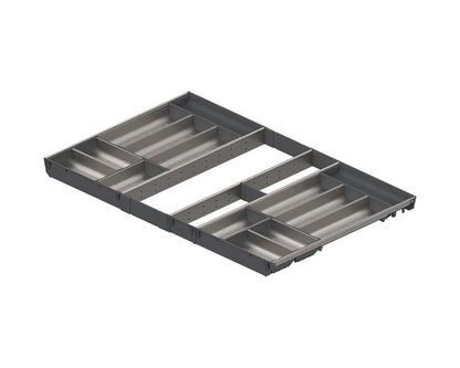 Blum ORGA-LINE Drawer Insert Cutlery Set. Cabinet Width: 900mm. Nominal Length: 550mm ZSI.90VEI7