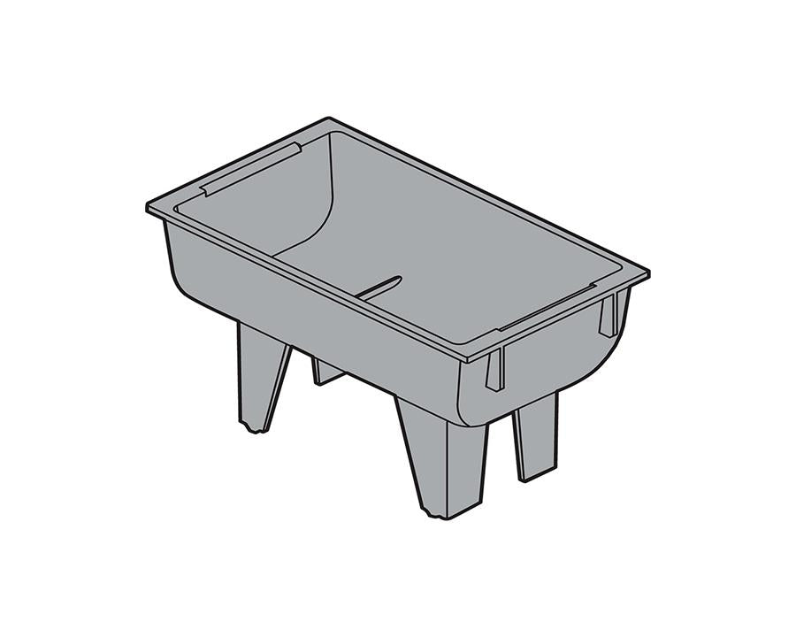 Blum ORGA-LINE Drawer Insert Foil/Film adaptor piece ZSI.010A.50